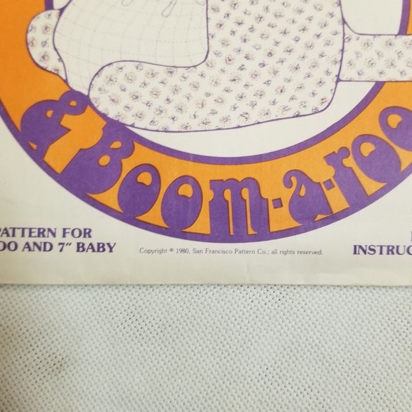 '80 The San Fran Pattern Co. "Kang-a-rang & Boom-a-roo patterns Pat041 - Picture 3 of 4